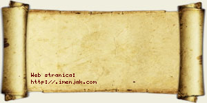 Jadranka Sibinović vizit kartica